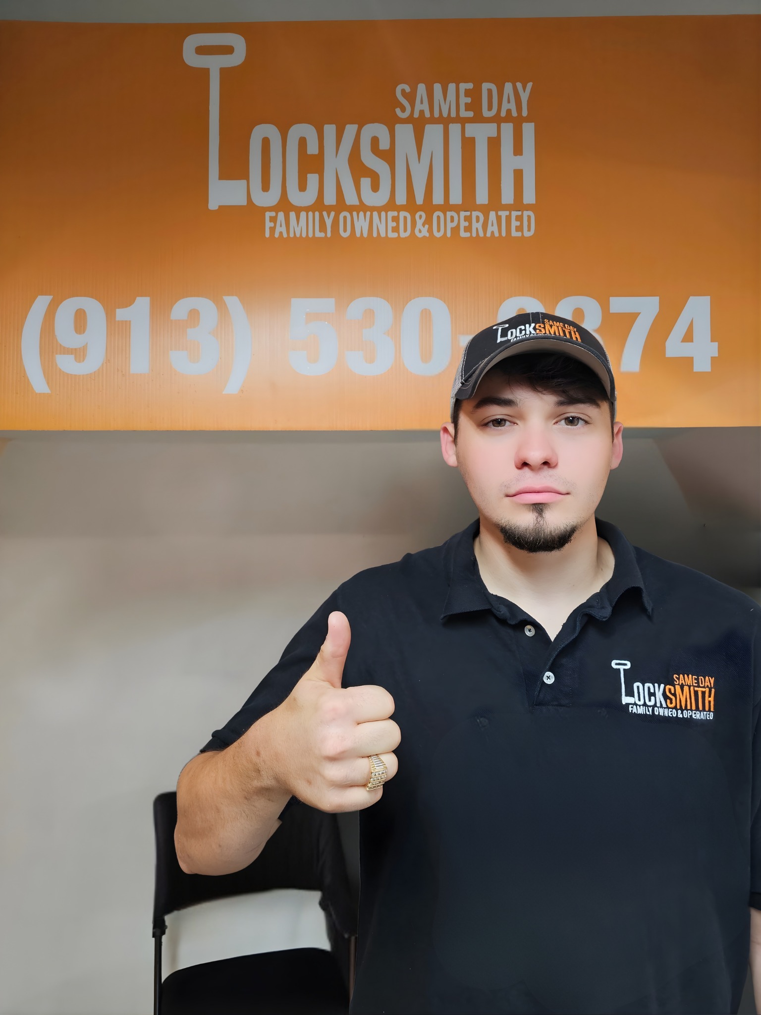 Joe — owner of Same Day Locksmith at the Olathe storefront